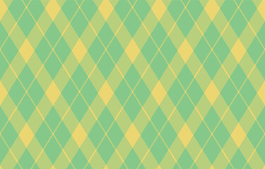 Vibrant pastel green and yellow diagonal plaid pattern.  Perfect for textile designs, website backgrounds, or spring-themed projects.  Clean, seamless repeat for versatile use.