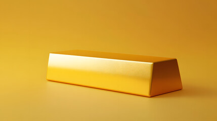 gold bars on yellow background