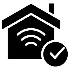 Home Solutions glyph icon