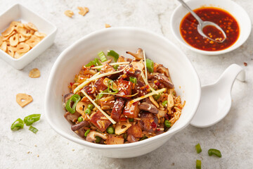 Stir Fried Mushroom and Ginger Rice