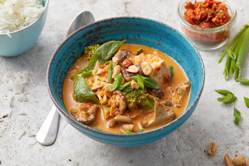 Thai Yellow Curry with Shiitake Mushrooms