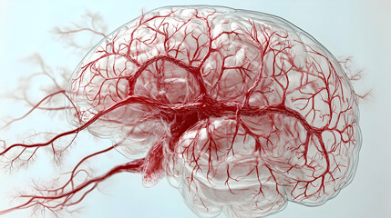 Brain Blood Vessels Circulatory System Anatomy Medical Veins Arteries