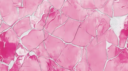 Stunning Pink Cracked Stone Texture for Interior Design