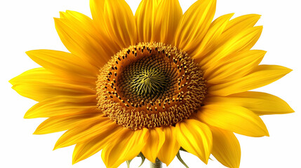 Sunflower Blooms Brightly: Nature's Golden Flower in Full Bloom
