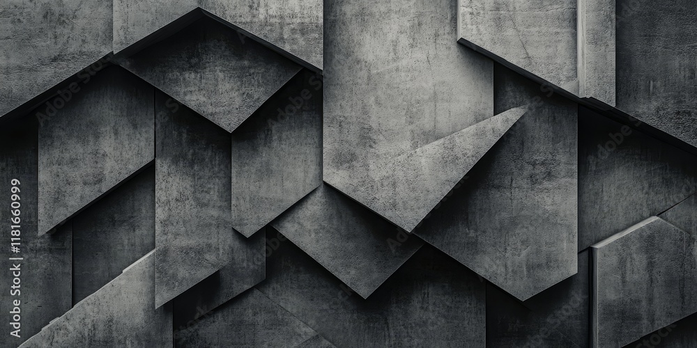 Leinwandbilder Abstract background featuring a grey wall texture, showcasing the unique patterns and tones of grey, perfect for conveying a sense of modernity and sophistication in design.