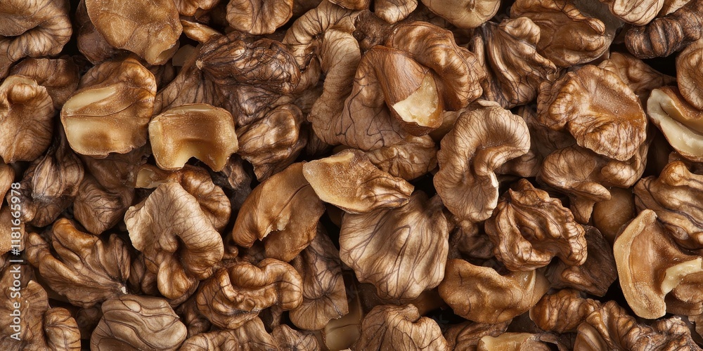 Poster peeled walnuts create an intriguing background texture, ideal for various designs. this walnut wallp