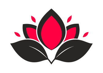 Heart wings in red and black hues alongside a red and white butterfly evoke a vibrant and symbolic image