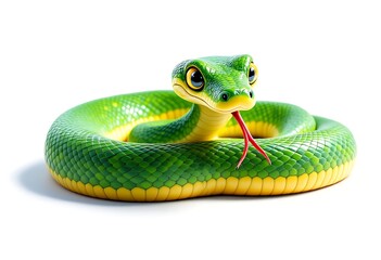 Fototapeta premium green tree snake