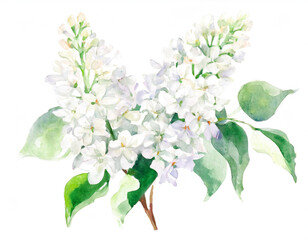 Gałązka bzu białego 