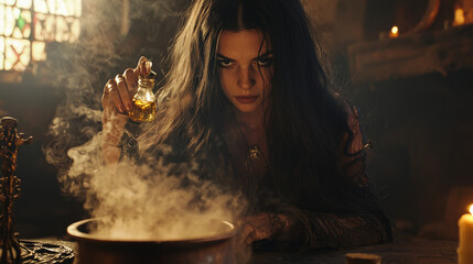 &ldquo;Mystic Flames Beneath the Cauldron&rdquo;