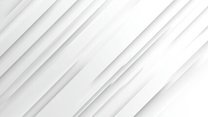 Obraz premium Dynamic Interplay of Diagonal Lines on a Minimalist White Background Creating a Sense of Movement and Depth