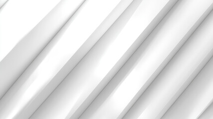 Fototapeta premium Diagonal Lines Create a Striking Abstract Composition Against a Clean White Background, Evoking Movement and Depth in a Minimalist Design