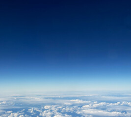 blue sky with clouds