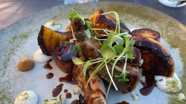 Dinde et pommes de terre