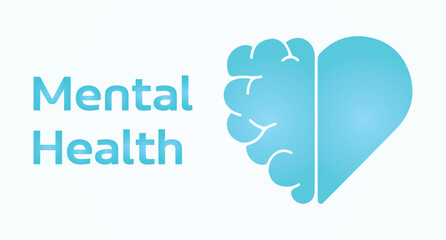 Brain, heart, mind, love, peace, mental health, world, day. Medicine, doctor, human, psychology, treatment, cure, person. Emotions, stress-free, work. Banner, set, social media, ads, web