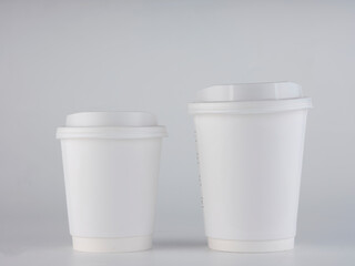 Coffee cup white papper takeaway paper coffee cup
