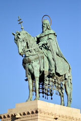 Obraz premium Fisherman's Bastion Budapest during the Advent