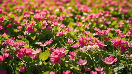 Obraz premium Clover Graphics - Springtime Meadow Burst