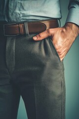 Business attire style office setting fashion photography professional environment close-up view