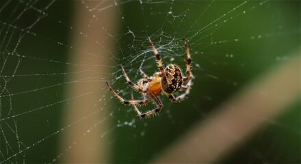 spider on the web