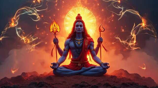 Celebrate Maha Shivratri With Vibrant Lights and Devotion for Lord Shiva at This Spiritual Festival