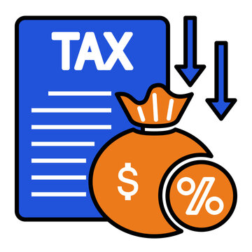 recommend clip art: Tax Icon. Personal finance icon. Filled outline style