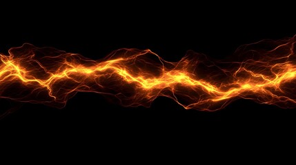 Energy Waves Flowing Dynamically Across Black