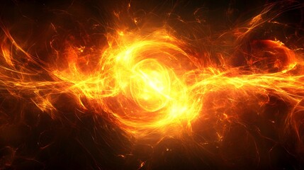 Fiery Plasma Energy Flows Intensely