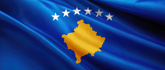 Kosovo Flag For National Day