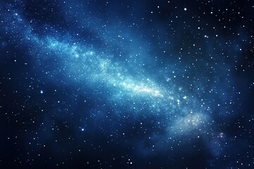 Exploration of the milky way galaxy outer space digital art cosmic environment wide shot astronomy