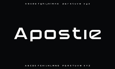 Creative font. Modern abstract digital tech font. Logo creative font, type, technology, movie, digital, music, movie. Fonts and illustration in vector format.