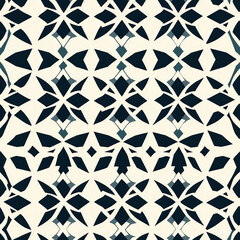 Fototapeta premium Mughal motifs modern seamless pattern intricate design persian influence visual art contemporary style muslim heritage