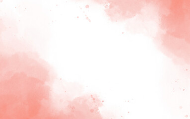 Abstract watercolor Style illustration pink Paint Stains on a White Background and golden splashes,...