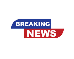 
Vector illustration breaking news background, Live Breaking News headline with blue and red color background 