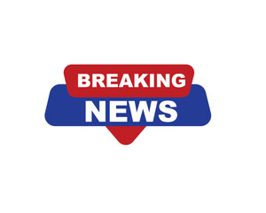 
Vector illustration breaking news background, Live Breaking News headline with blue and red color background 