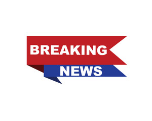 
Vector illustration breaking news background, Live Breaking News headline with blue and red color background 