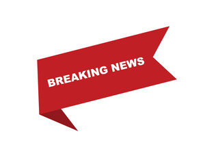 
Vector illustration breaking news background, Live Breaking News headline with blue and red color background 