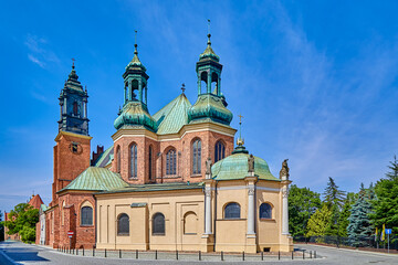 The Archcathedral Basilica of St. Peter and St. Paul in Poznan,is the oldest Polish cathedral in Poland, dating from the 10th century, Poznan, Europe, Poland