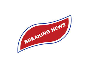 
Vector illustration breaking news background, Live Breaking News headline with blue and red color background 