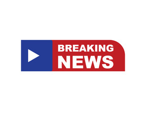 
Vector illustration breaking news background, Live Breaking News headline with blue and red color background 