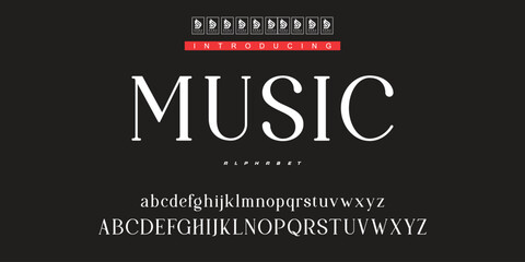 Minimal modern logo alphabet fonts. Typography minimalist urban sana serif digital fashion future creative logos fonts. vector illustration