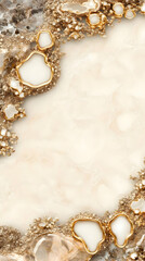 Elegant Gold and Beige Abstract Background