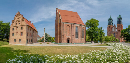 The exhibition and museum of Palatium of Mieszko I and Dobrawa is an installation showing the...