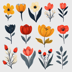 Vibrant Springtime Festival Celebrating Nature's Beauty with Colorful Flowers in Bloom Perfect for Seasonal Marketing and Event Promotion for Outdoor Gatherings and Celebrations