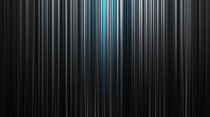 Obraz premium Dynamic vertical line art with silver and blue accents abstract digital artwork modern design creative space artistic vision