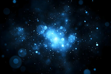 Obraz premium Blue Abstract Background Image