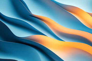Obraz premium Creative colorful minimalistic picture for promo made with generative ai