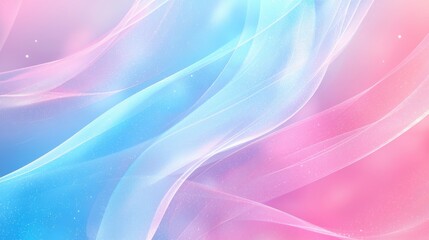 Obraz premium Vibrant abstract pastel background digital art flowing shapes high resolution clean style geometric patterns