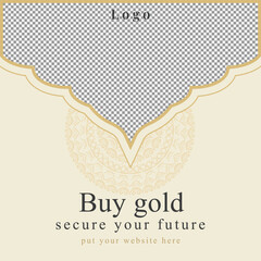 luxury jewelry business advertisement social media post banner, jewellery social media banner template.