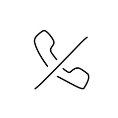 Phone Related Vector Line Icon